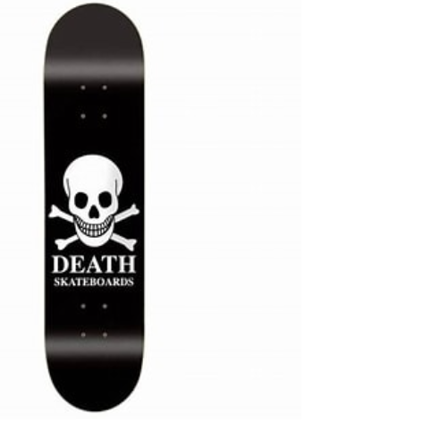 Death Black OG Skull Deck 8.25