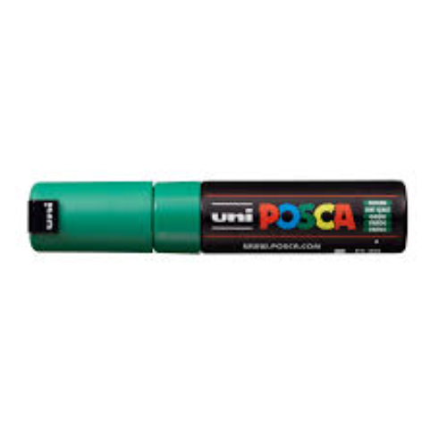 POSCA PC-8K Green 8mm Chisel Tip